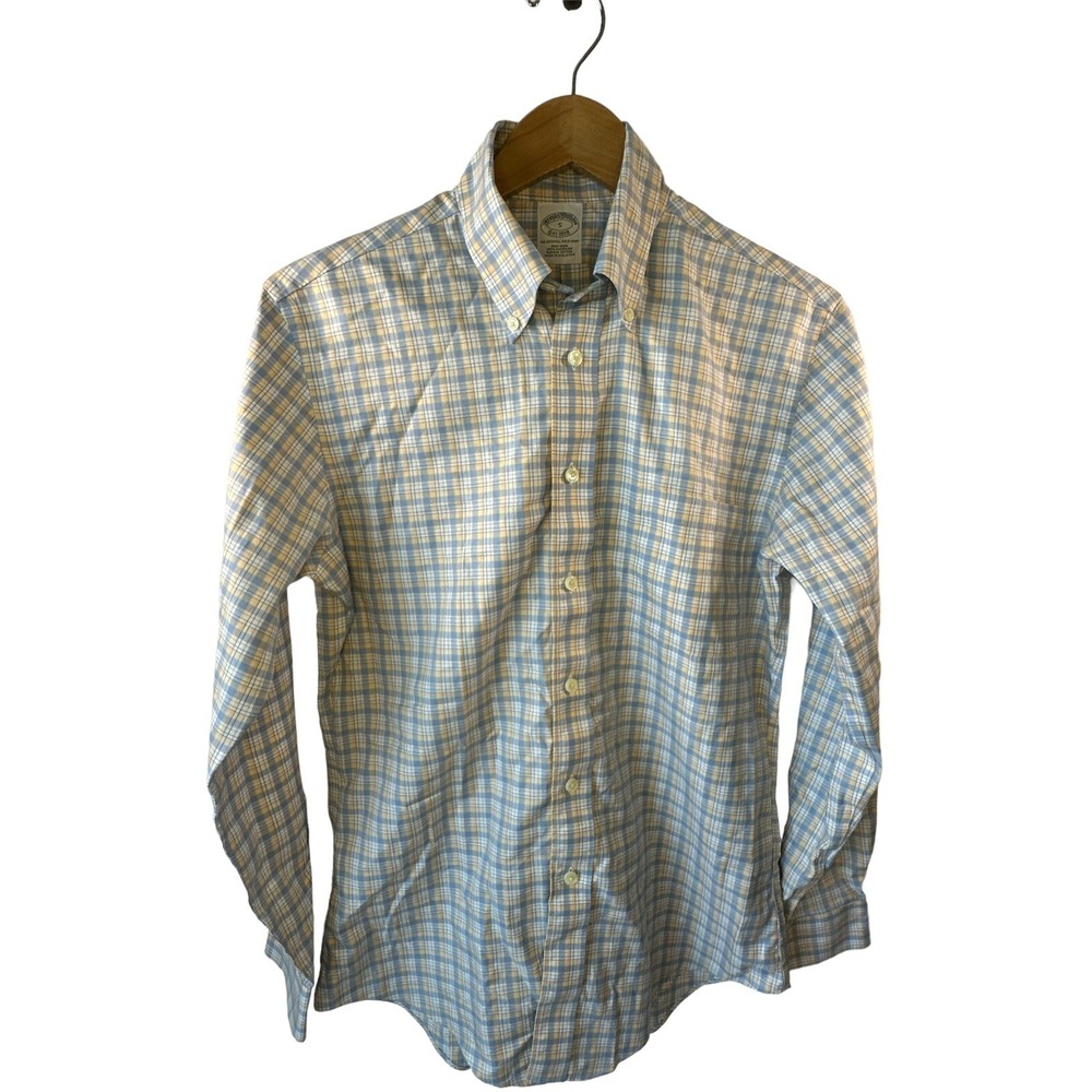 Brooks Brothers Est 1818 Mens Long Sleeve Button Up Size Small The Original Polo